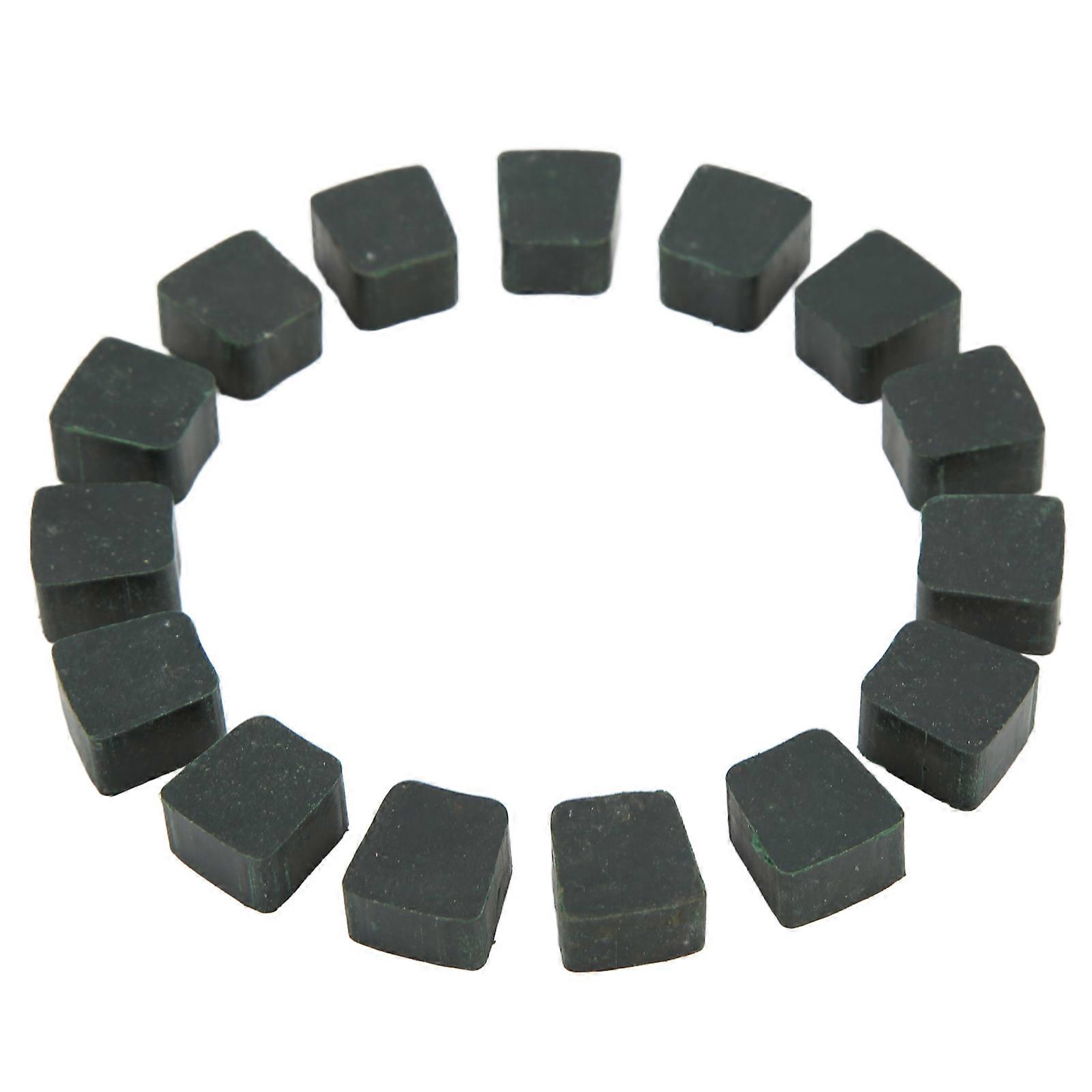 Engine Clutch Pads Replacement Set - 15PCS, Square Shape, Green - for 49cc 80cc Motorized Bicycle