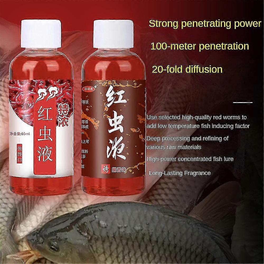 Appât pour poissons fort Concentré Liquide Liquide De Vers De Sang Parfum Appât De Poisson Attractif Poisson ASV