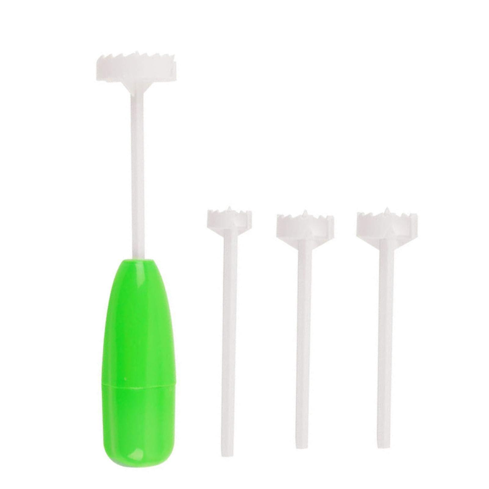 1 Set Of 4pcs Household Kitchen Utensils, Multi-function Pour Fruit Corer, Vegetable Pepper Corer, Corer With 3 Replacement Heads