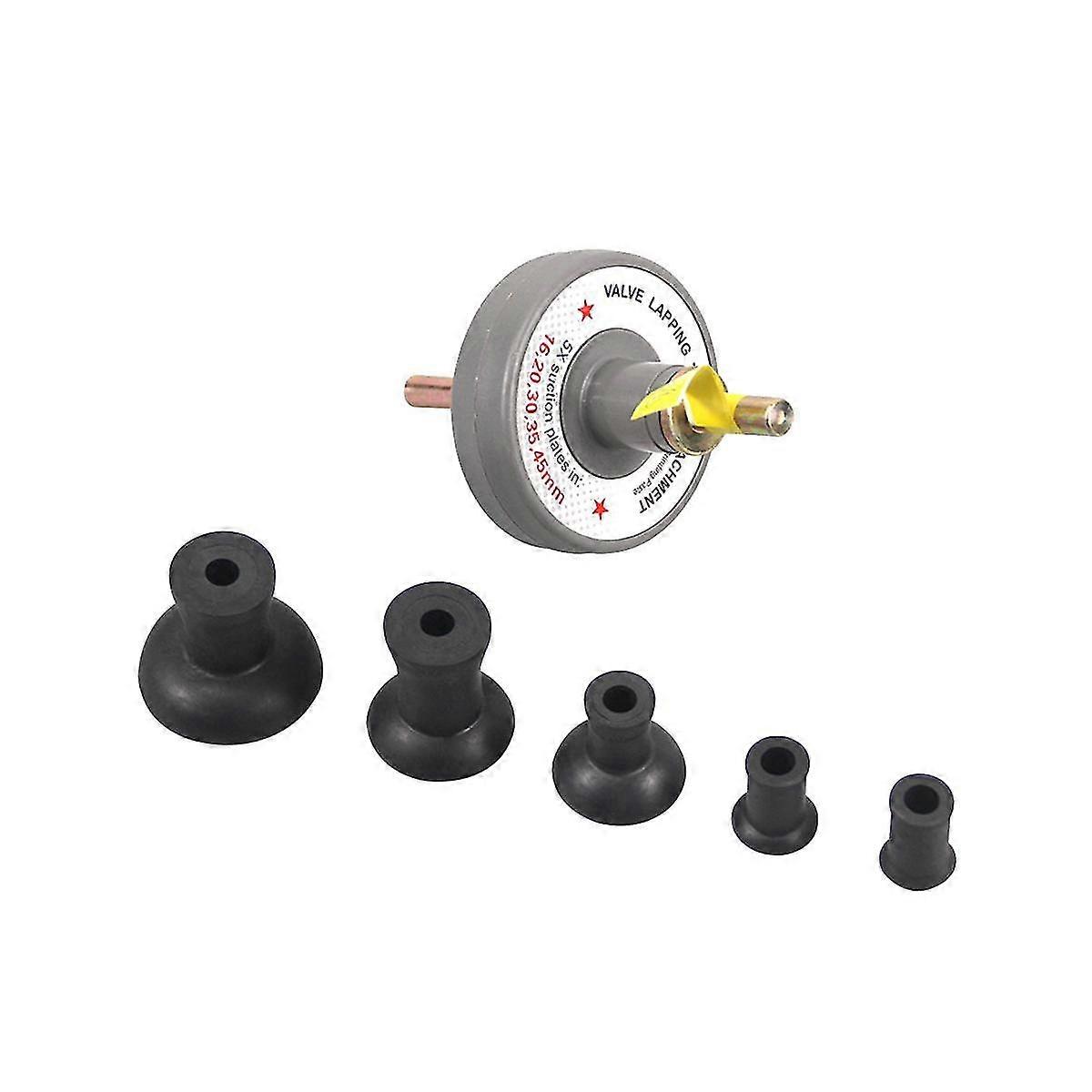 Valve Lapping Tool Attachment Pro Car Repair Tool +5 Suction Plates Electric Valve Grinding Tool Se