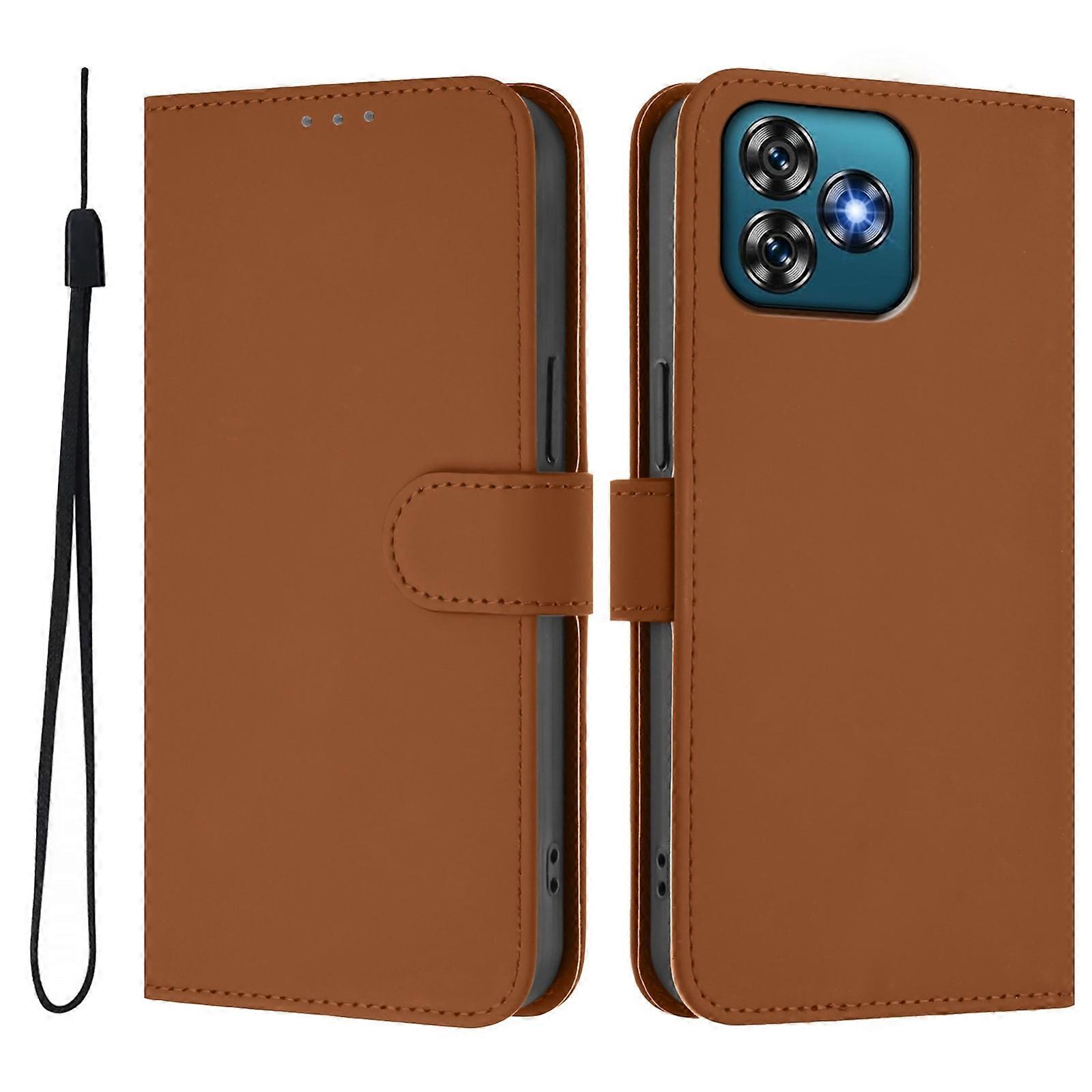Solid Color PU Case For Oukitel C53