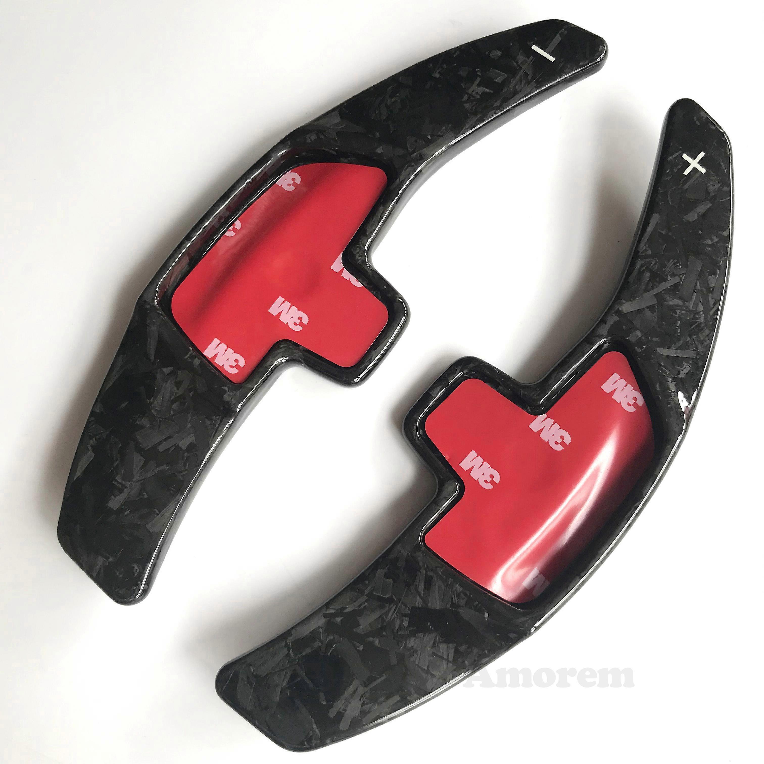 メルセデスベンツ GLE W167 GLB X247 CLA C118 GLA CLS C257 クーペ Bクラス W247 パドルシフト ステアリングホイールエクステンション カーボンファイバー