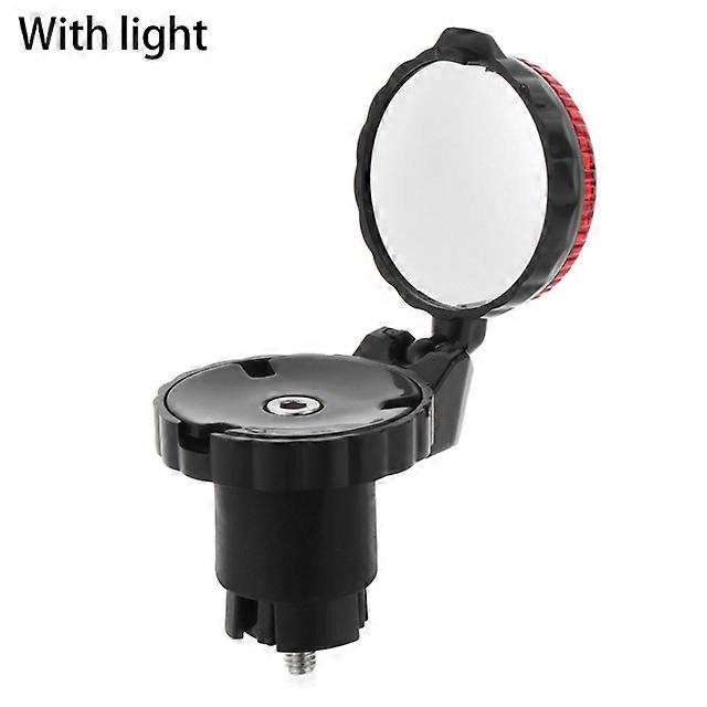 Small Rotary Folding Cycling Bicycle Mirror Handlebar Rearview Mirror Handle Plug Reflector Special Road MTB Bike Accessories
