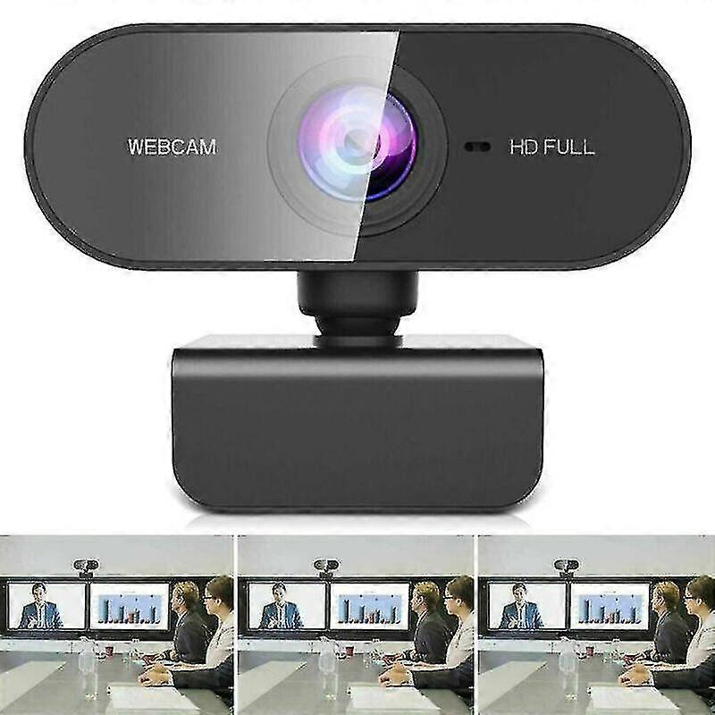 Hd 1080p Webcam With Microph Streaming Camera For Pc Laptop