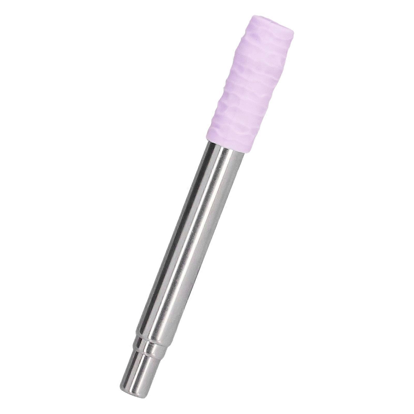 304 Stainless Steel Collapsible Folding Drinking Straw for Coffee Portable Reusable straw with Cleaning Brush