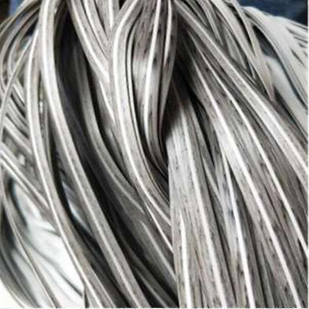 Plastic Rattan Weaving Material - 10 Meter Flat Synthetic Rattan for Chair Table and Repair