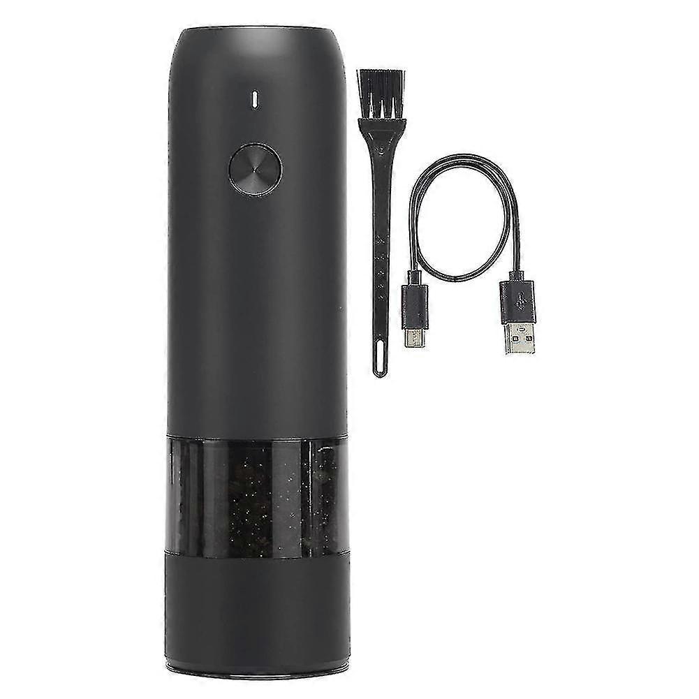 Rechargeable Electric Pepper Grinder, Usb Power Supply, Adjustable Thickness, Automatic Operation W