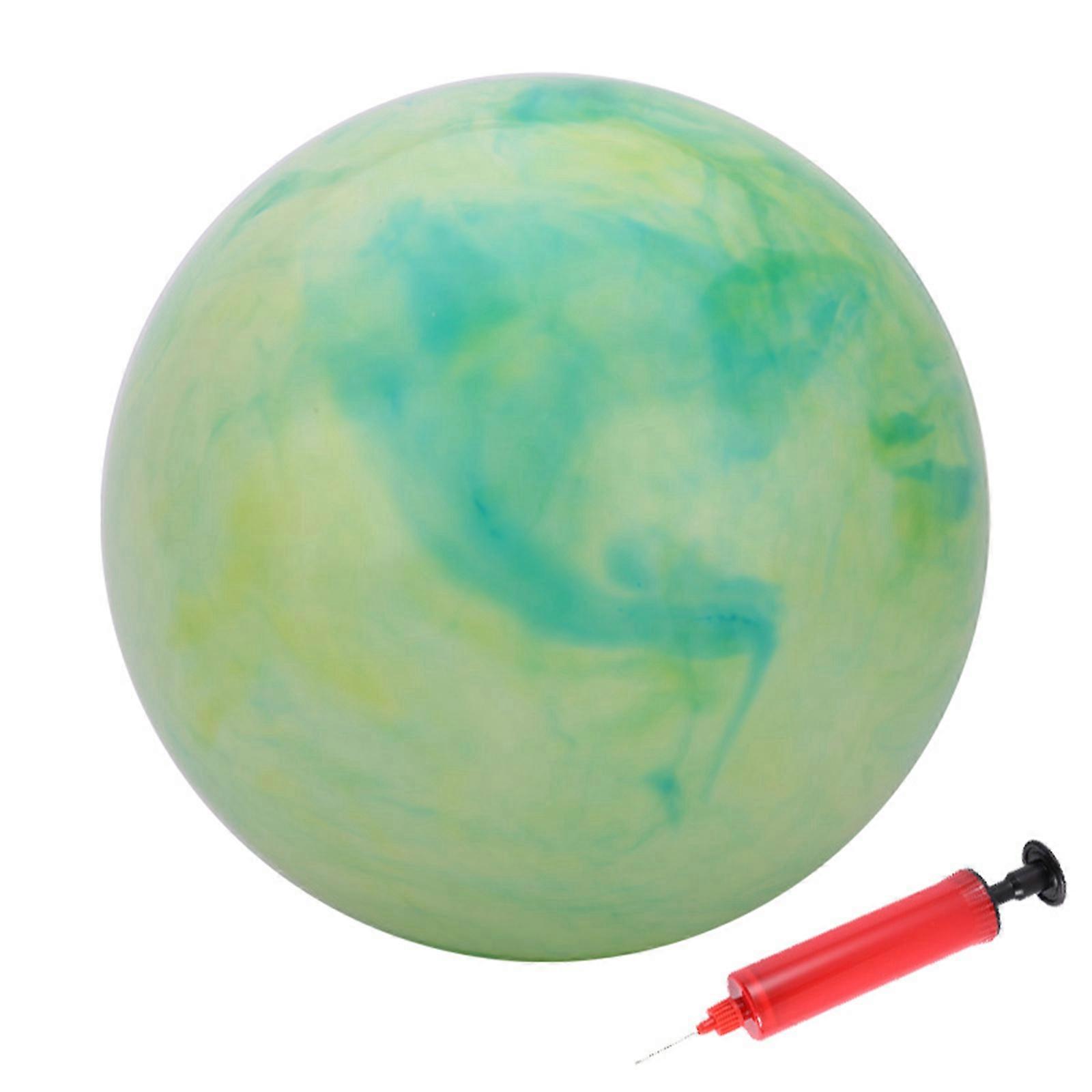 Bouncy Ball Inflatable Rubber Playground Sensory Balls Bouncy Toys Balls for Kid Adults Outdoor School(21cm in diameter after inflation)