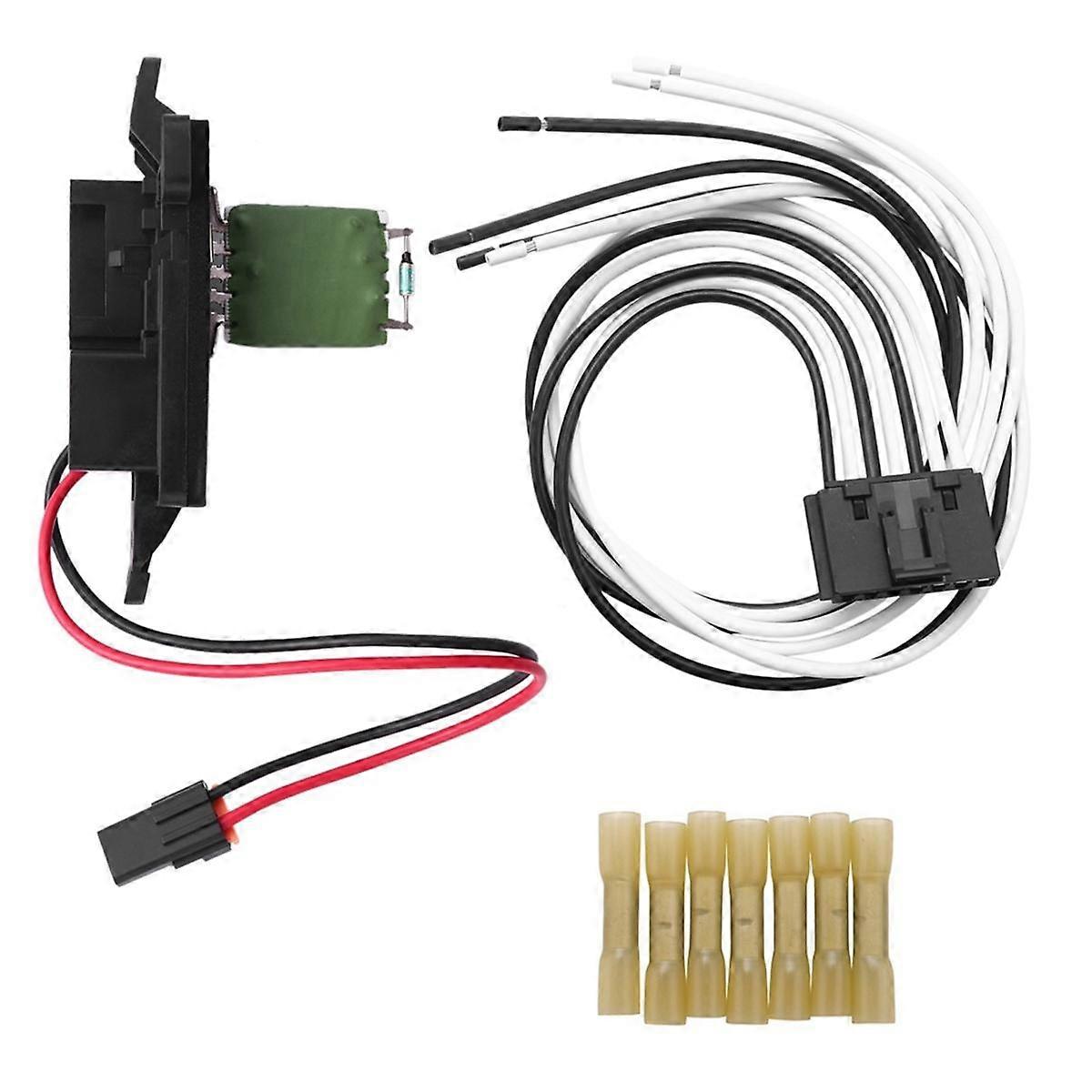 89019088 89018308 Blower Resistor Governor Resistor W/Harness Resistor Kit Automotive for