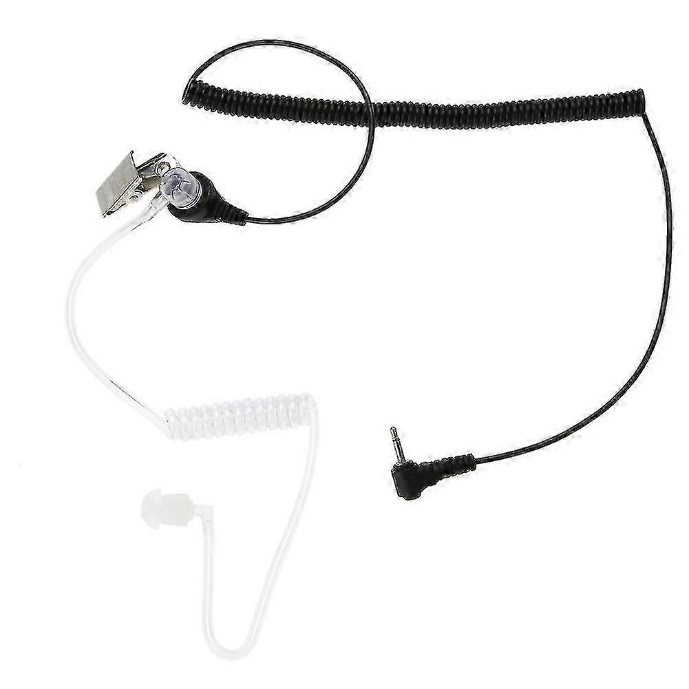 1Pin 2.5mm Covert Acoustic Tube Earpiece Earphone compatible with 2way Radios compatible with ICOM c