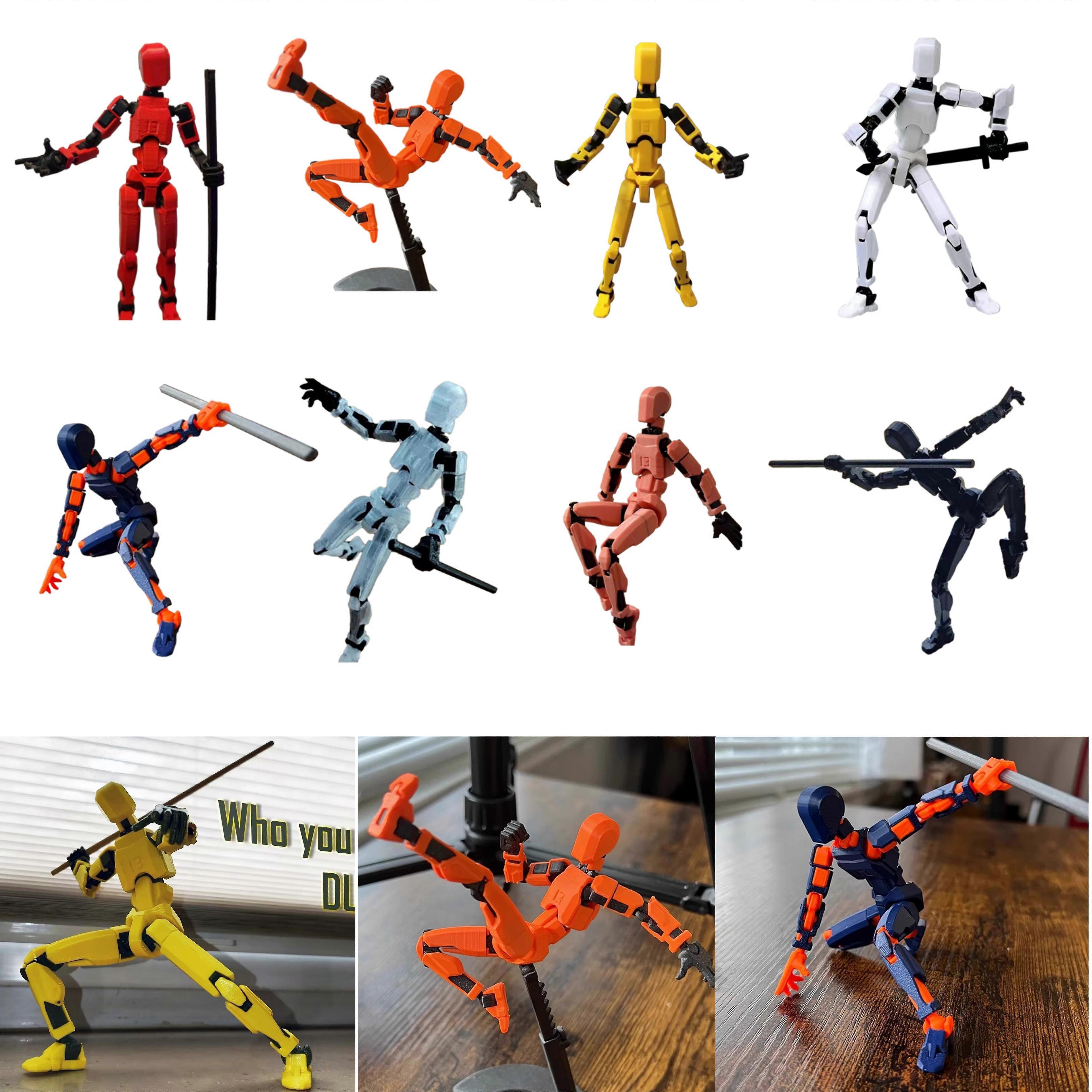 T13 Action Figure Titan 13 Action Figure Robot Action Figure 3d Printed Action