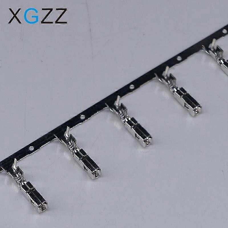 DJ627-2.8A العقص سيارة موصل الطاقة المحطات جهات الاتصال FCI دبابيس كبيرة 2.8 سلسلة للسيارات