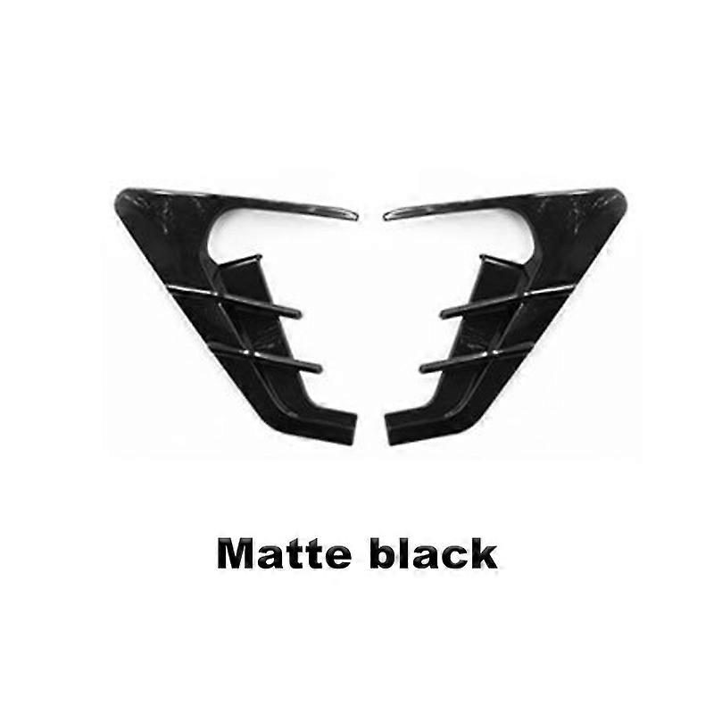 Pour Tesla Model 3 Y 2023 Couverture décorative pour voiture Side Wing Panel Camera Thunder Leaf Side Marking Wing Plate 2pcs Accessoires