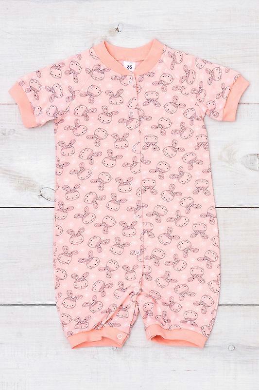 Baby Girls’ Lightweight Cotton Bodysuit – Soft Fabric & Practical Design, Summer, HC 5069-002-5