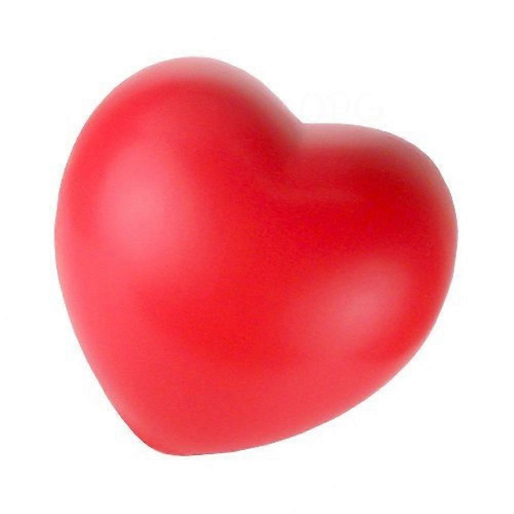 3pcs Red Heart Stress Balls - Ideal for Valentine's Day or Heart Health