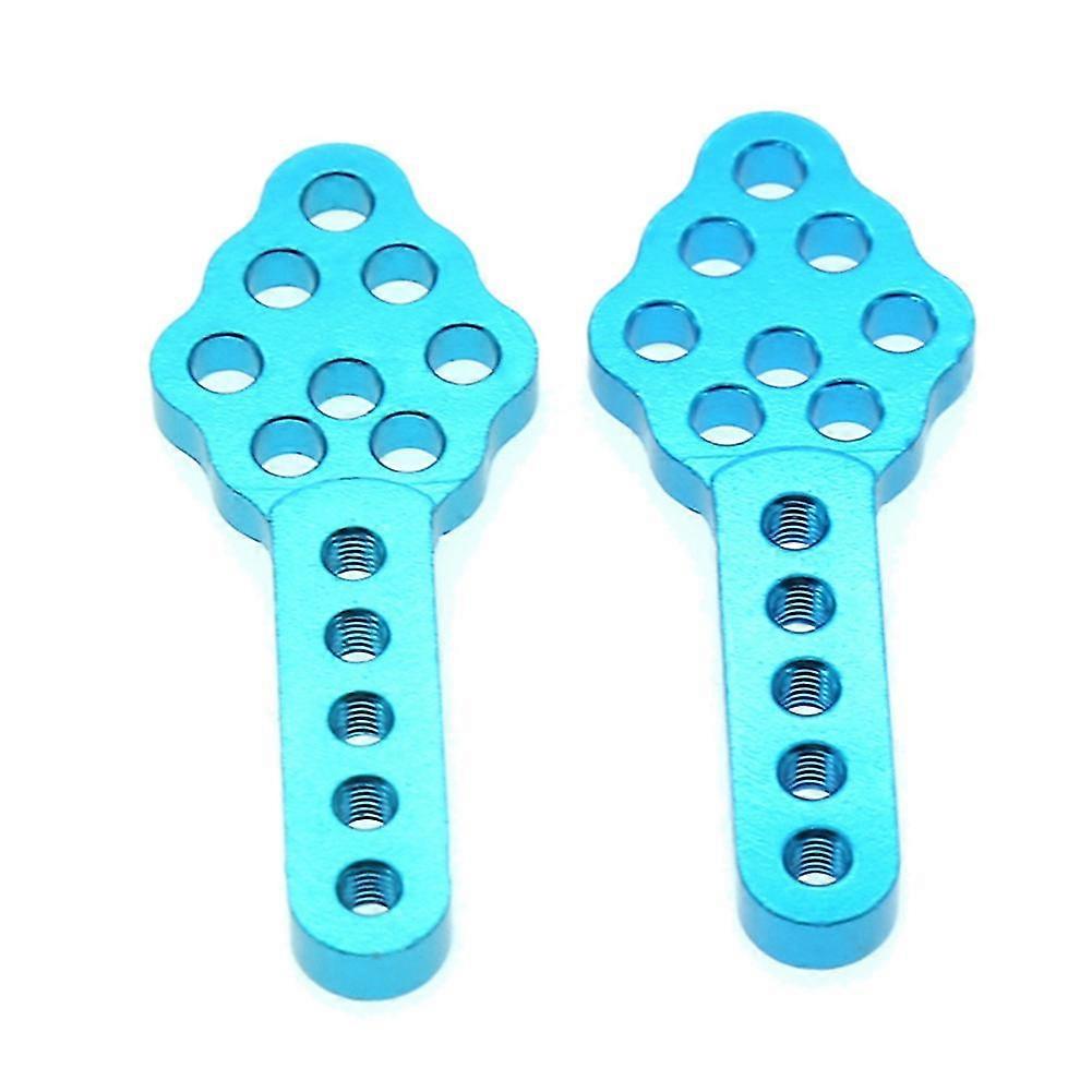 2pcs Metal Shock Absorber Mount Adjust Height Angle Stand,blue
