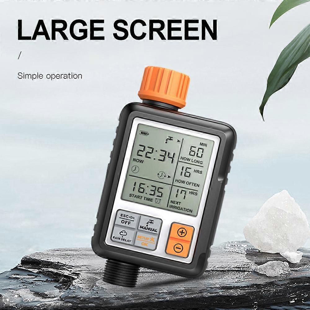 Hot Selling Garden Intelligent Irrigation System Outdoor Rain Delay Water Timer Automatic Digital Sprinkler ControllerIn-