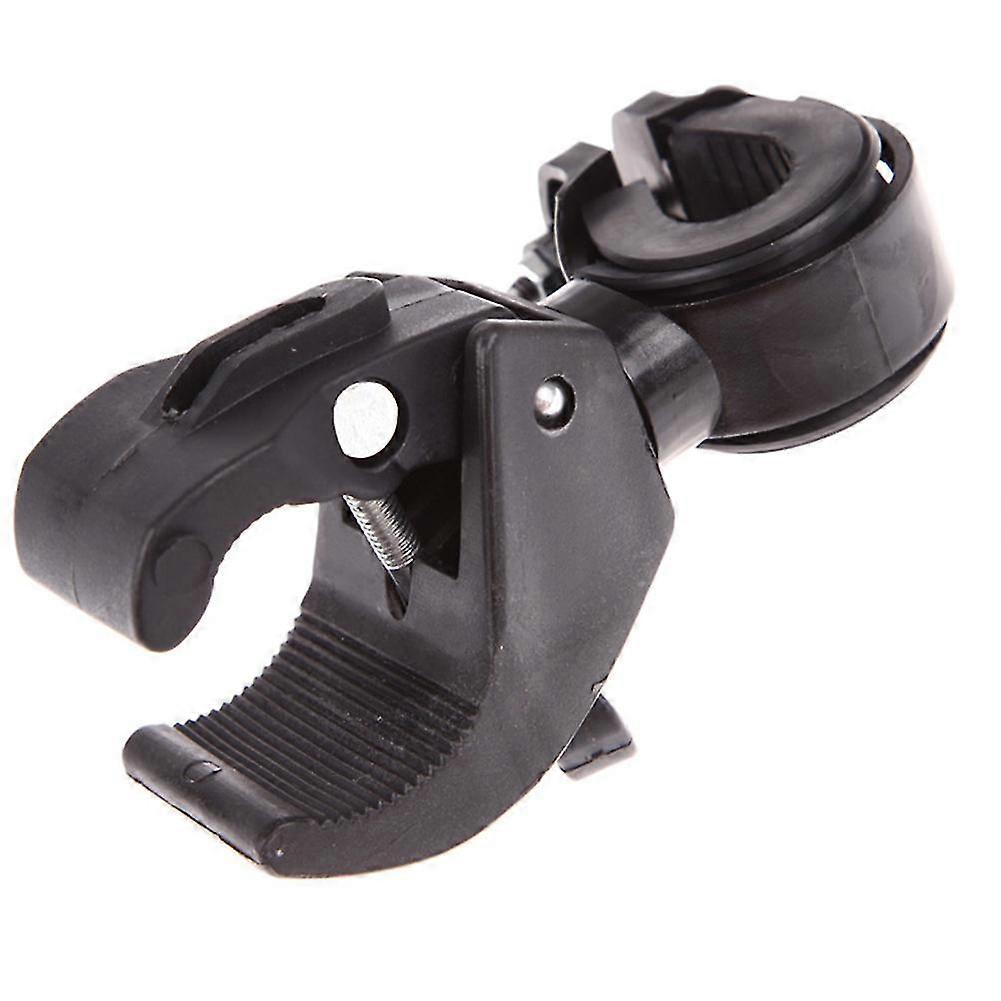 Bicycle LED Flashlight Torch Light Holder Universal Flashlight Clip Bracket