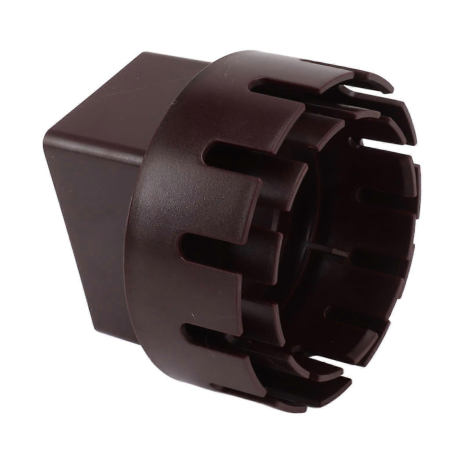 Downspout Adapter Plastic Drain Adapter Replacement Downpipe Converter Connector With Screws 2