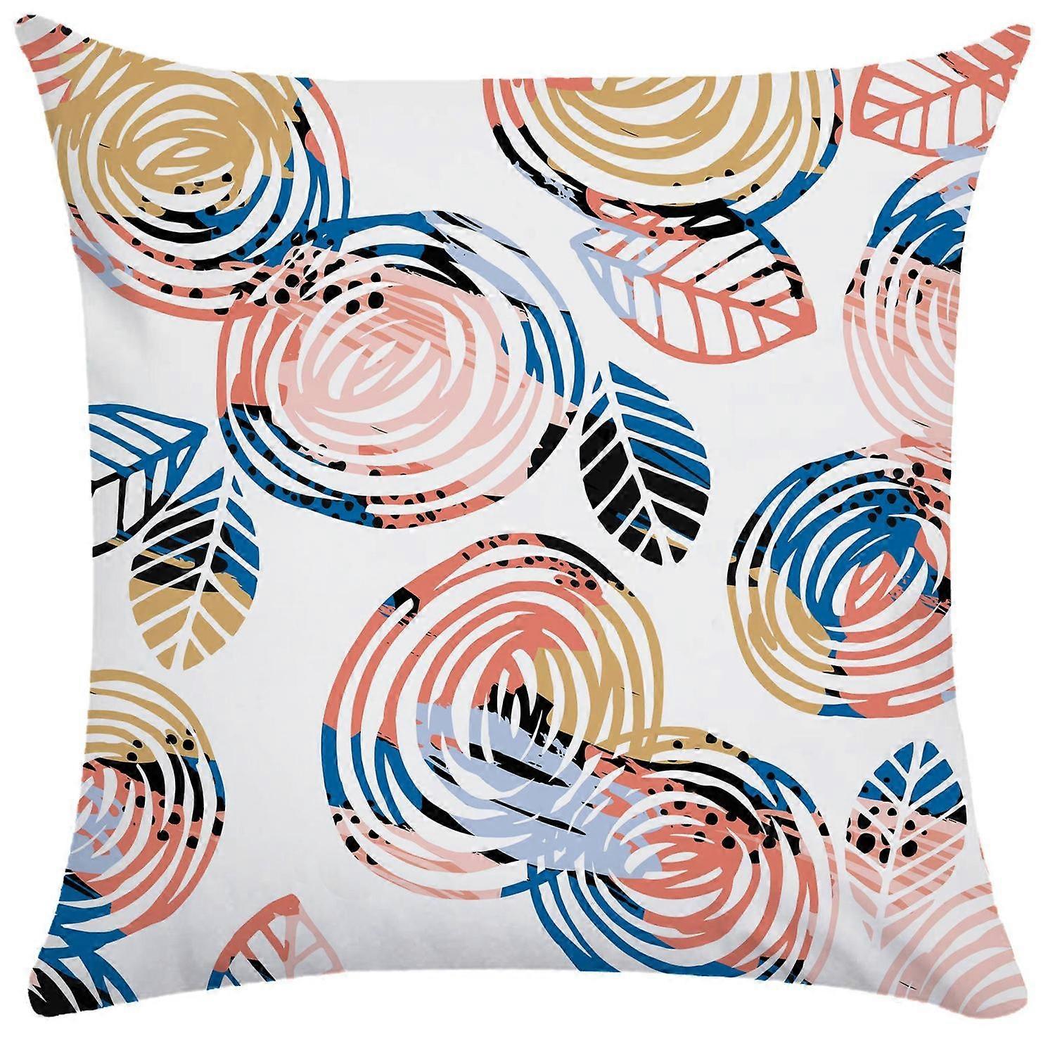 Print Pillowcase Sofa Cushion Cover Design Style -341