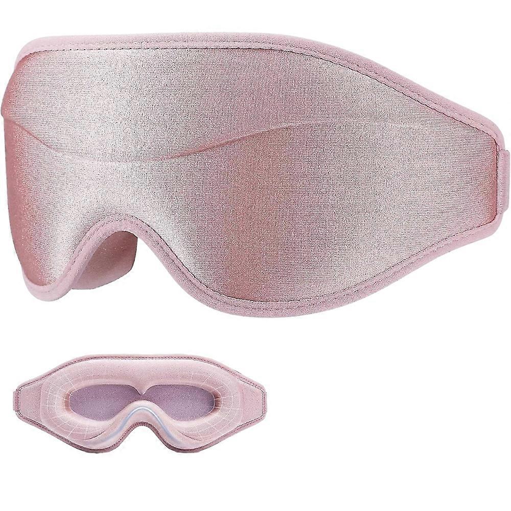 Sleep Mask, Premium Eye Mask for Sleeping, Total Blackout 3D Ergonomic Designed Sleeping Mask