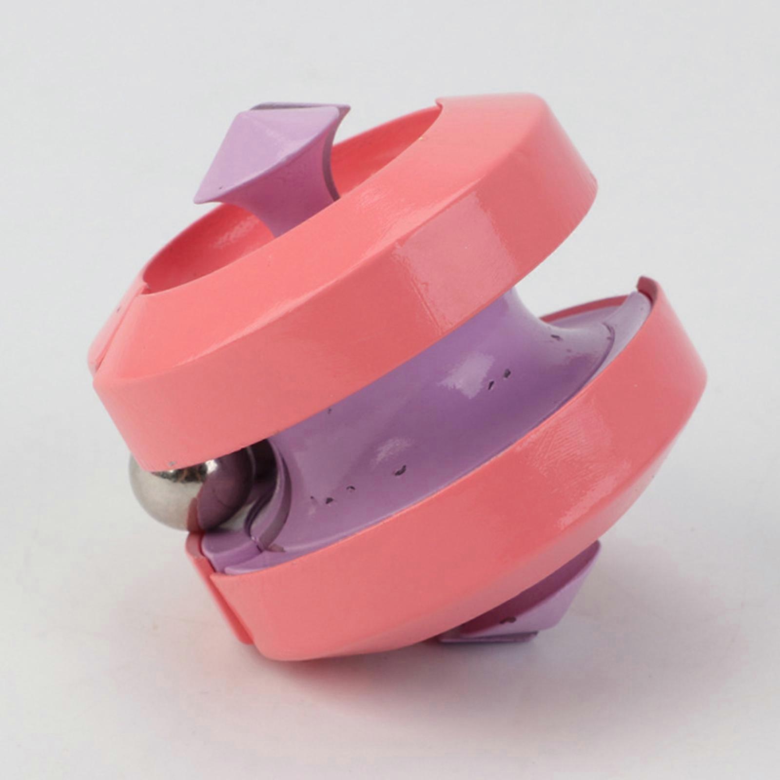 Puzzle Fun Mind-Tickling Toy Rotating  Bean Fingertip Cube Kids Toys