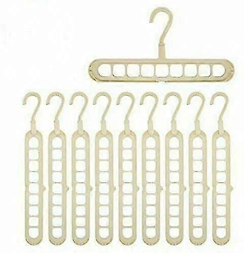 4pcs Magic Space Saving Multifunctional Non-slip Rotating Hanger