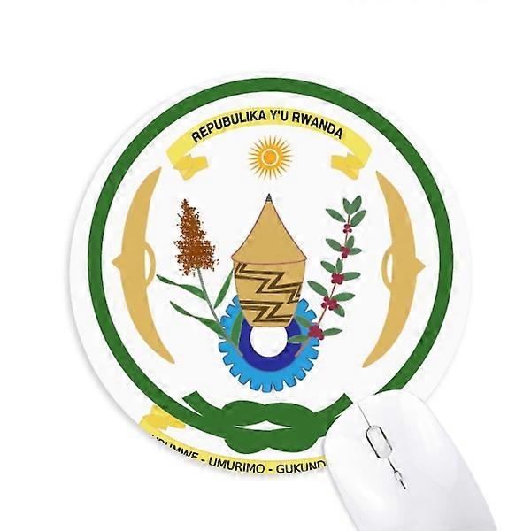 Ruanda Afrika Ulusal Amblem Mouse Pad