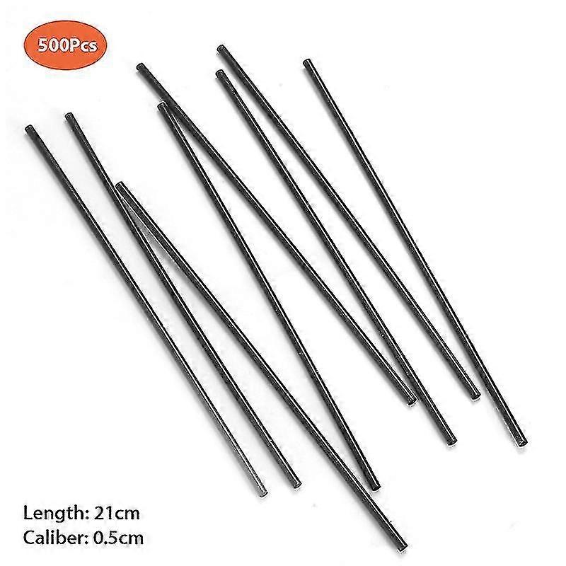 500pcs rietjes 21/13cm korte bruiloft supplie