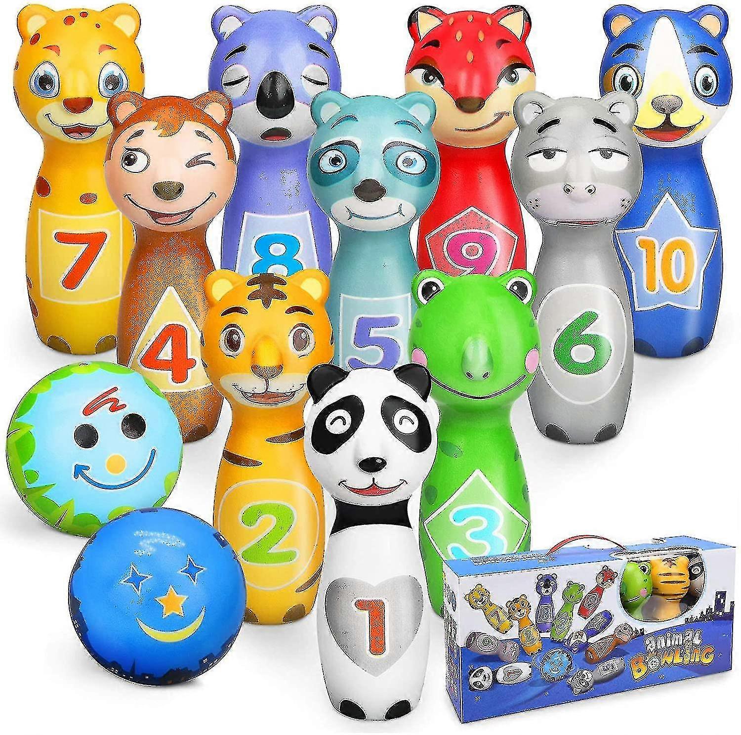 For Ball Set With 10 And 2 Bowling Set Mini