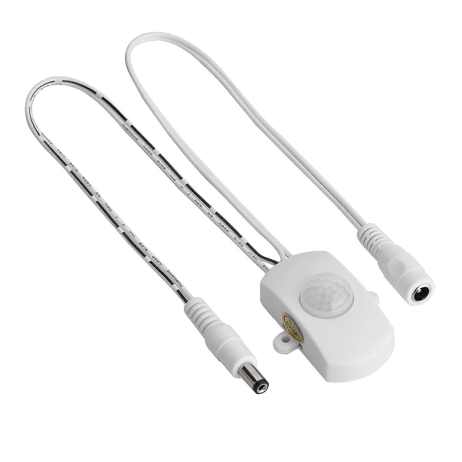 5A DC 6?24V Mini PIR Infrared Motion Sensor Detector Switch LED Strip Automatic Switch White