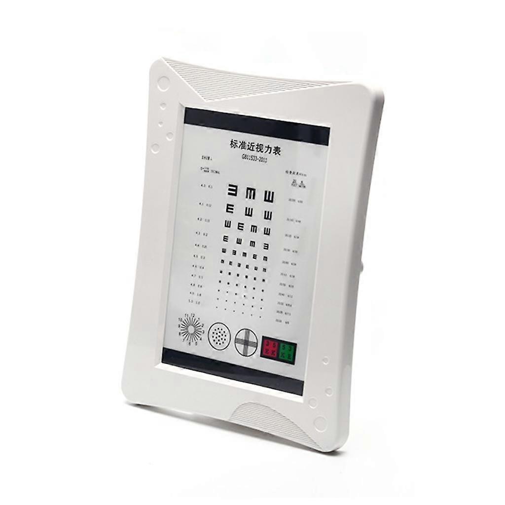 مخطط بصري E اختبار العين مخطط اختبار البصر التقليدي اختبار البصريات متجر بصري