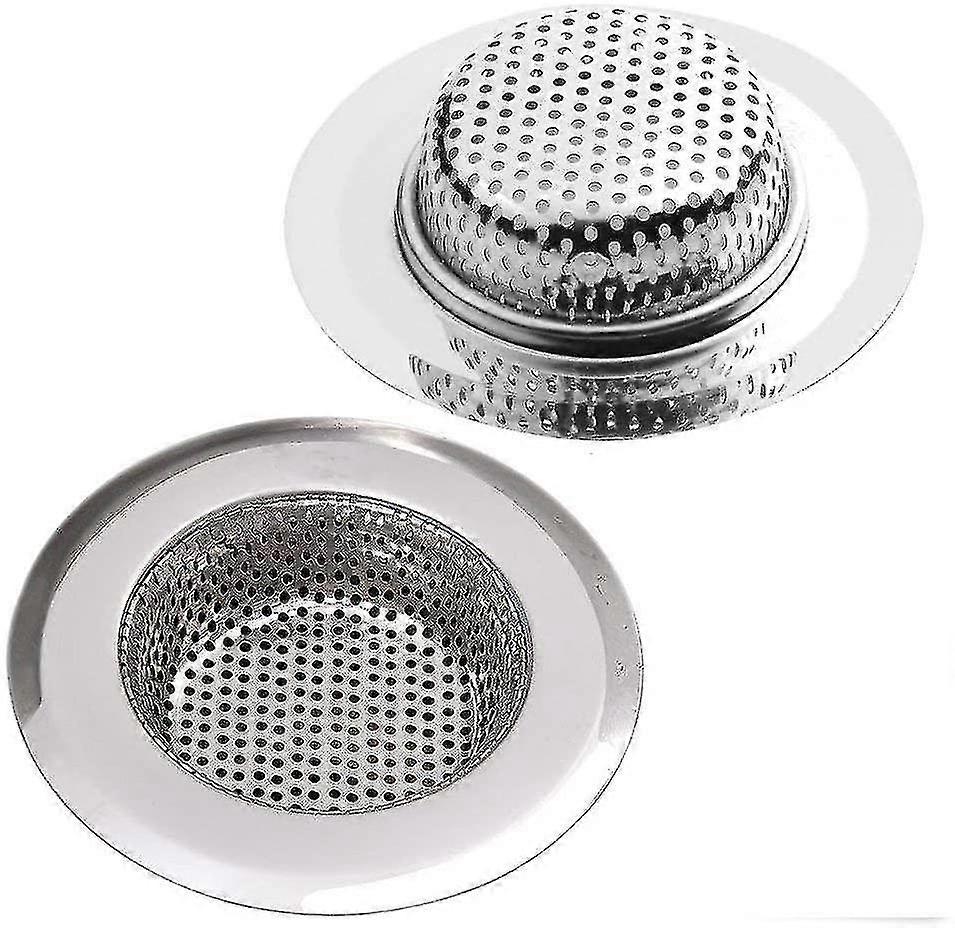 2pcs Kitchen Sink Strainer Drain Screen For Kitchen/bathroom Sink