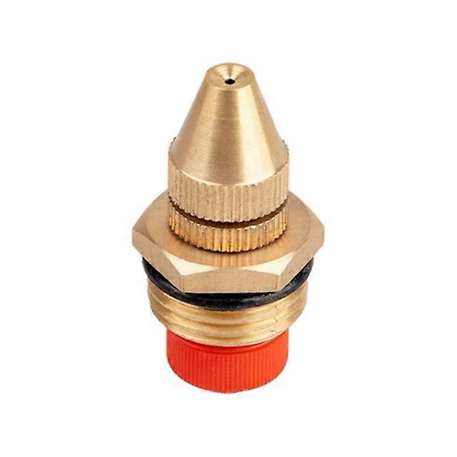 Dust Control Mist Nozzle High Pressure Brass Misting Nozzle Fogging Spray for He