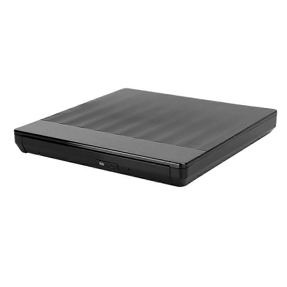 USB 3.0 Burner External Optical Drive DVD Writer PC Accessory Type C Black for WindowsXP(Black )