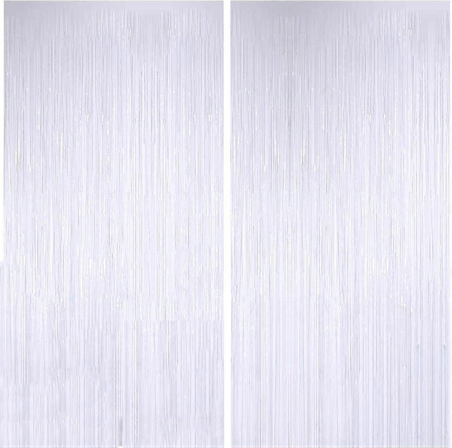 Fringe Shimmer Streamers Curtain, Birthday, Wedding