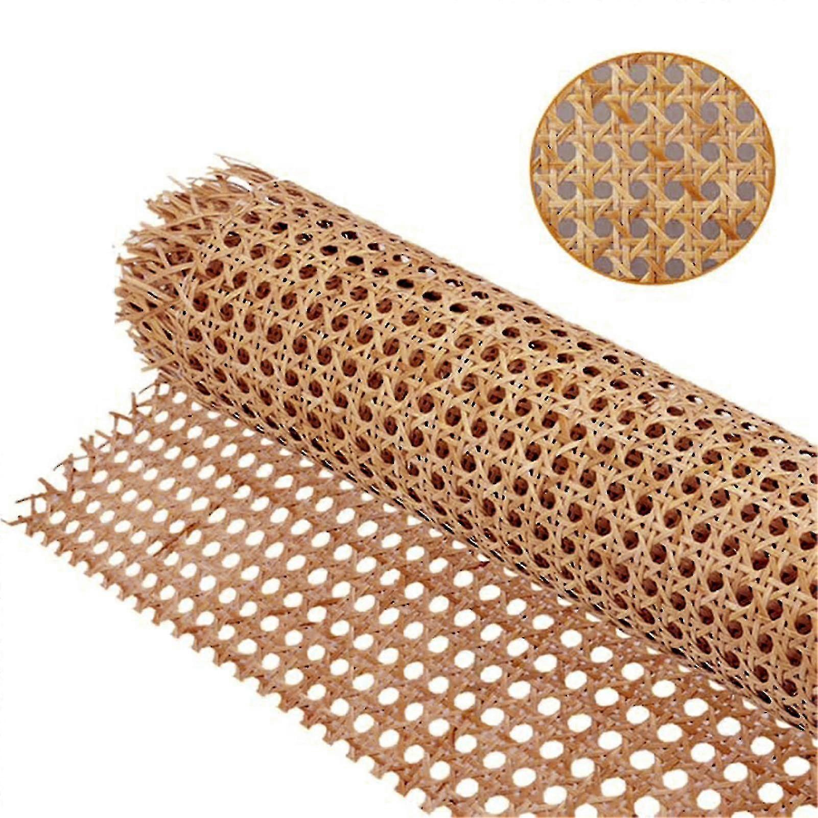 1 Roll Of Rattan Net Without Burr Strong Diy Rattan Furniture Decoration Engineering Net Rattan Net For Daily Life-QH2