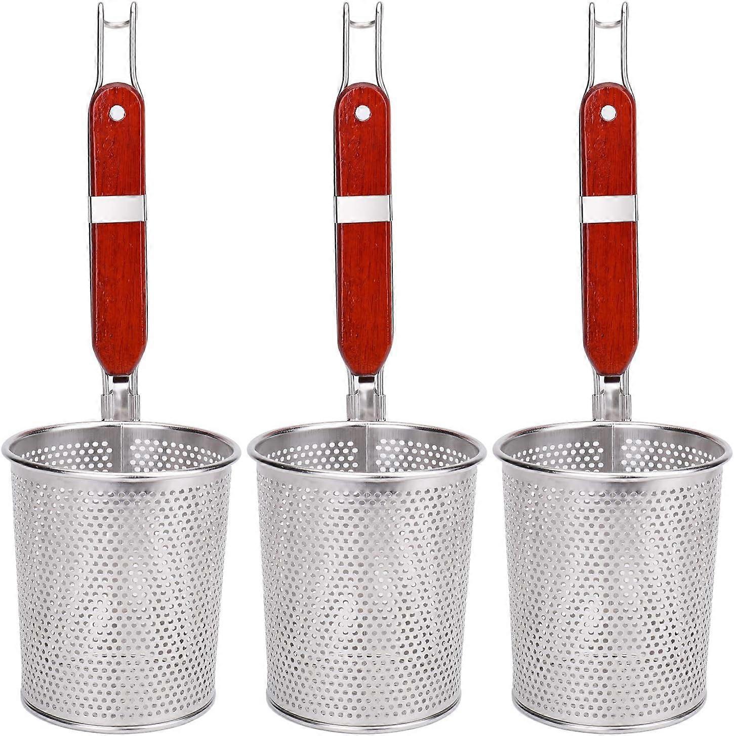 Durable Rust-Proof Micro-Perforated Pasta Strainer