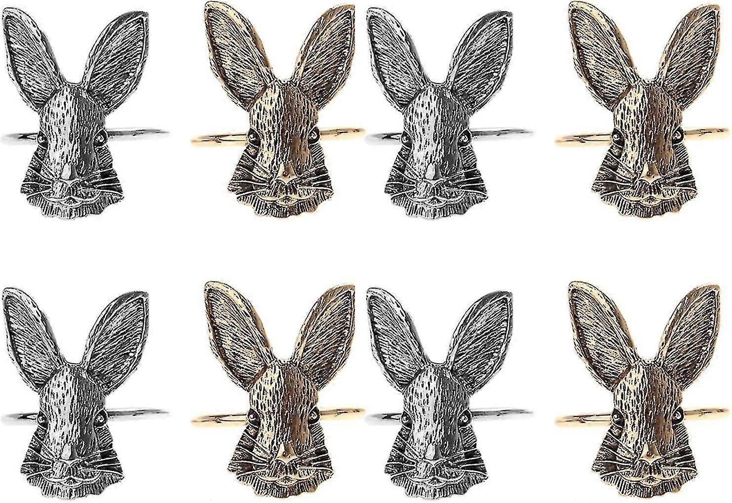 Easter Bunny Napkin Rings Table Decor