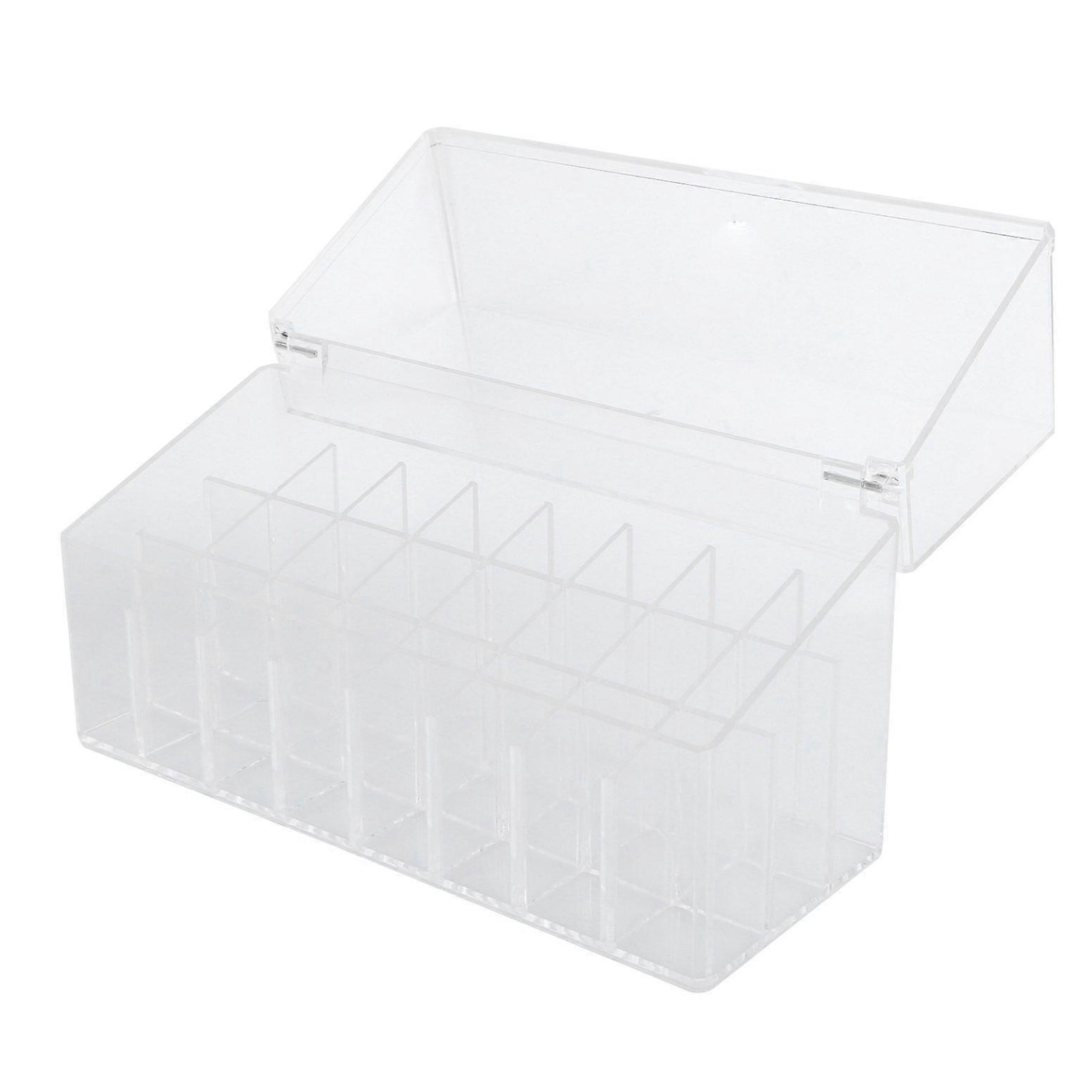 Dust-Proof Lipstick Organizer & Cosmetic Storage Box