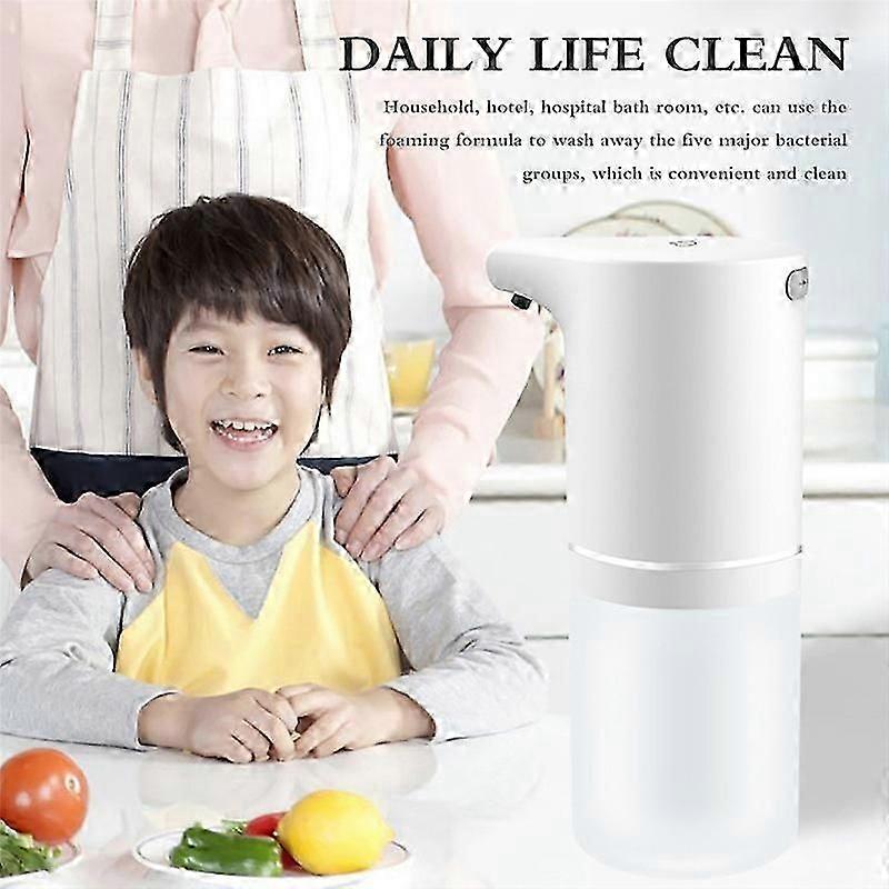 350mL Automatic Soap Dispenser Spray Liquid Soap Dispenser Infrared Sensor Touchless 75% Alcohol Sanitizer Soap Dispenser