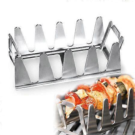 2 Pack Mini BBQ Grill Rack Skewers Barbecue Tools