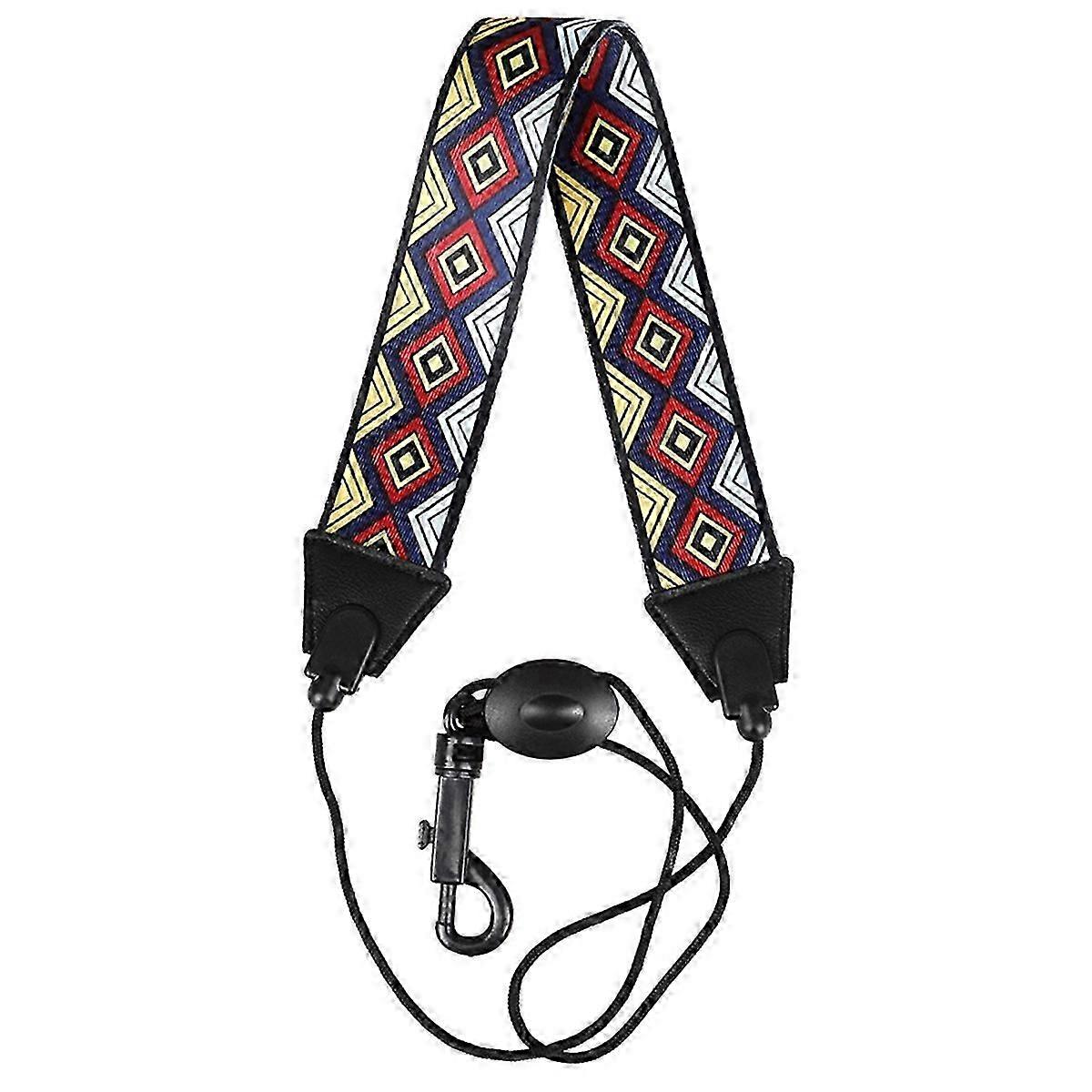 The Saxophone Neck Strap is Strong and , the Rope Not , and It is More Free to Retract and Release C