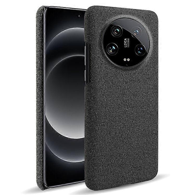 Compatible For Xiaomi 14 Ultra Shockproof Case PC+Cloth Slim Mobile Phone Cover