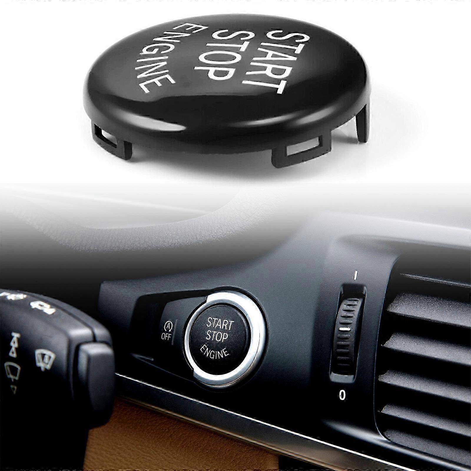 Bouton Start Stop Noir pour BMW E90 E91 E92 E93 E83 E84 E87 E89 E70 E71 E60