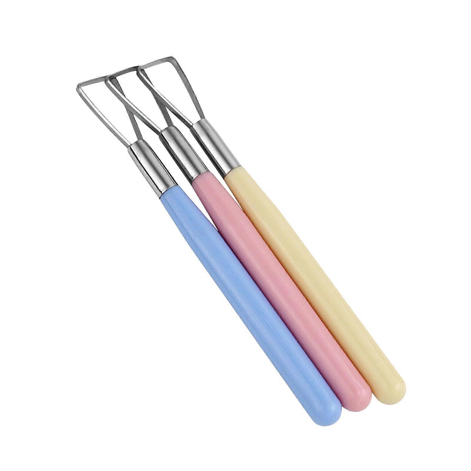 3Pcs Clay Sculpting Tools Pottery Carving Tools for Shaping Pottery