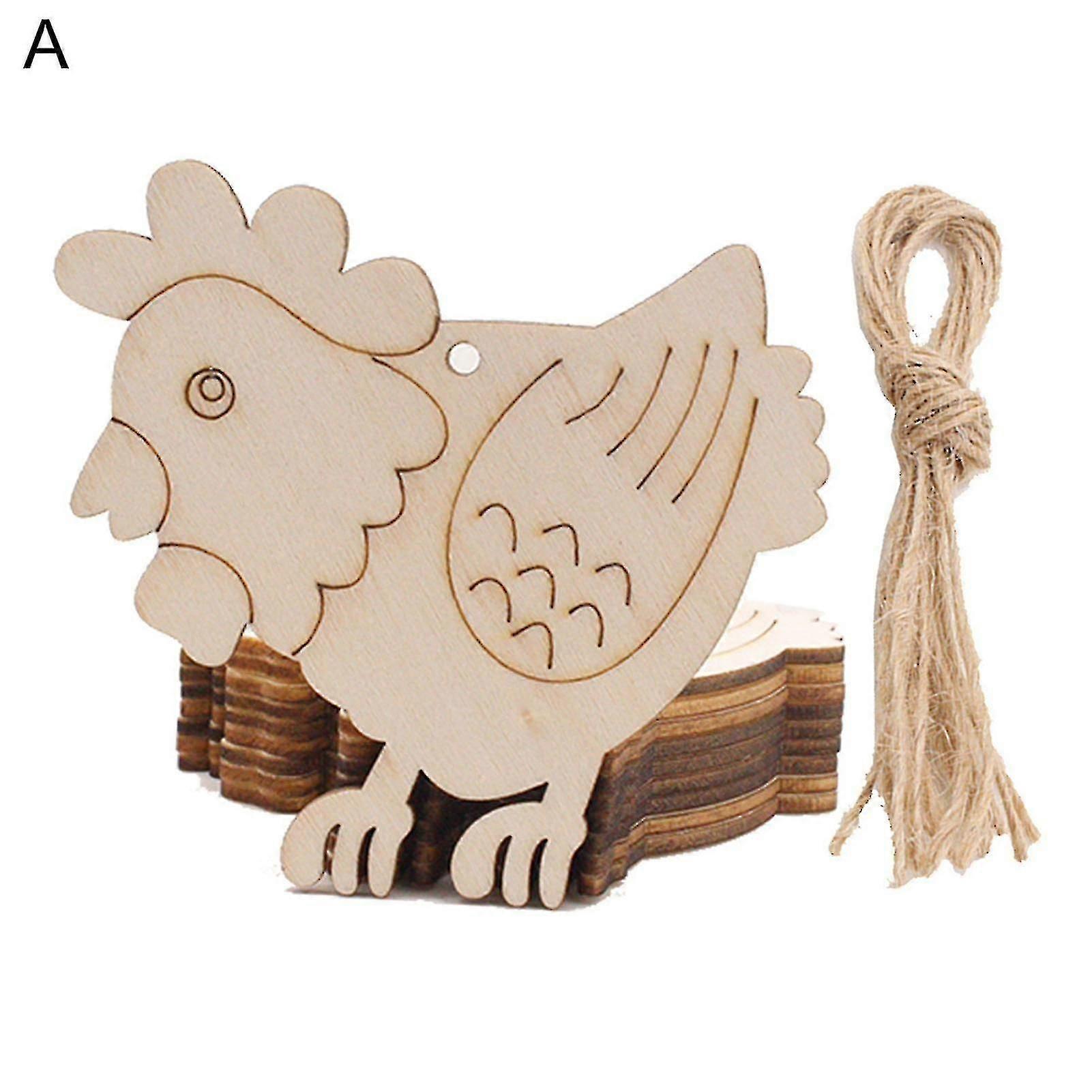 1 Set Innovative Wall Pendant Anti-rust Easter Bunny Egg