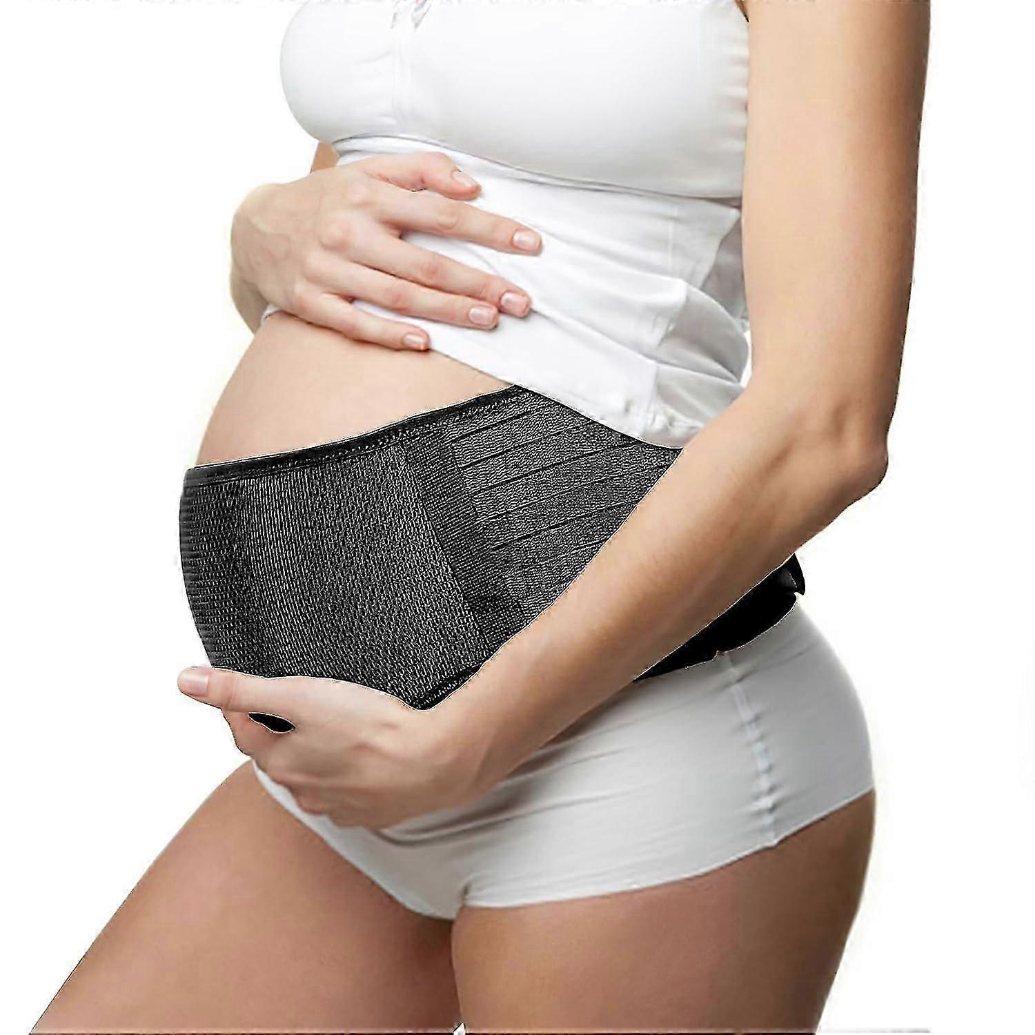 Pregnancy Support Belt, Comfortable Maternity Belly Band & Support for Pregnant Women Adjustable Breathable Bump Support Band Pelvic Girdle Belt Relie