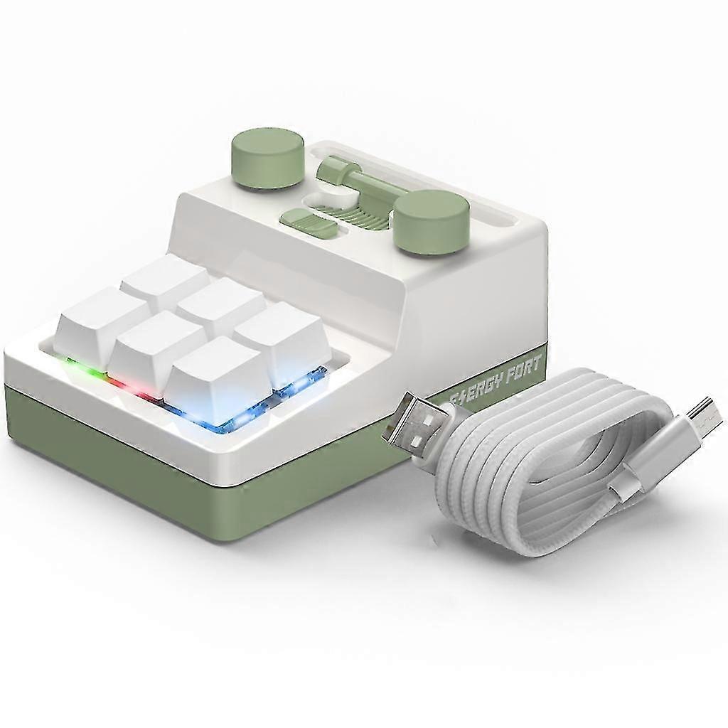 6-key Custom Macro Keyboard Mini Keypad Copy Paste Gaming Mechanical Keyboard