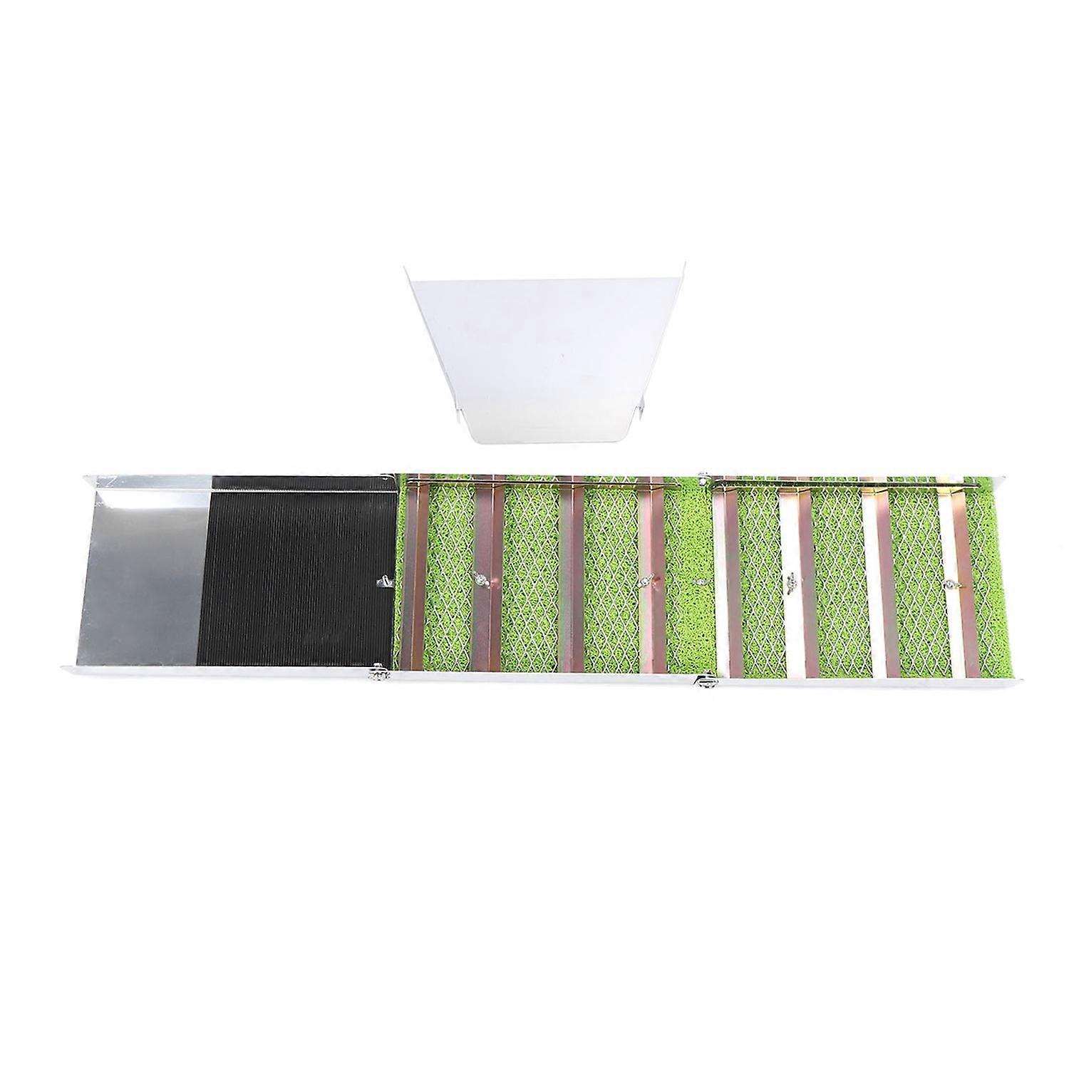 50 Inch 127cm Folding Sluice Box Aluminum Alloy Gold Mining Equipment Portable Panning Prospecting T